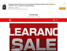 Tablet Screenshot of familybag.com